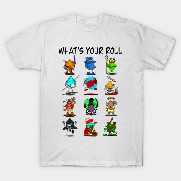 What’s Your Roll T-Shirt by AlstonArt